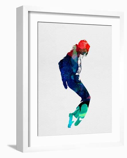 Michael Watercolor-Lora Feldman-Framed Art Print