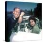 MICHAEL WILDING AND ELIZABETH TAYLOR, 1953 (photo)-null-Stretched Canvas