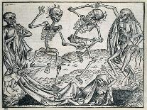 Dance of Death (1493)-Michael Wolgemut-Framed Art Print