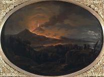 Eruption of Vesuvius-Michael Wutky-Stretched Canvas