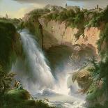 The Falls of Tivoli-Michael Wutky-Stretched Canvas