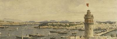 A View of Constantinople-Michael Zeno Diemer-Framed Stretched Canvas