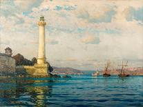 A View of Constantinople-Michael Zeno Diemer-Stretched Canvas