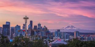 Good Morning, Seattle!-Michael Zheng-Framed Photographic Print