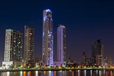 Panama City Skyline-michaelmill-Framed Photographic Print