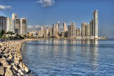 Panama City Skyline-michaelmill-Framed Photographic Print