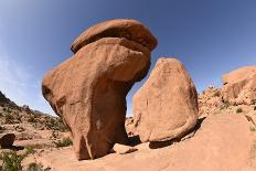 Stone formation around village of Tafraoute, Morocco, North Africa, Africa-Michal Szafarczyk-Photographic Print