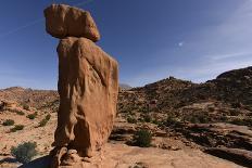 Stone formation around village of Tafraoute, Morocco, North Africa, Africa-Michal Szafarczyk-Photographic Print