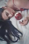 Dressing with Roses-Michalina Wozniak-Laminated Photographic Print