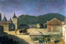 View of the Escorial, Spain, Early 18th Century-Michel-ange Houasse-Framed Stretched Canvas