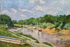 Canal Saint Martin en Hiver, 2003-Michel Bultet-Framed Giclee Print