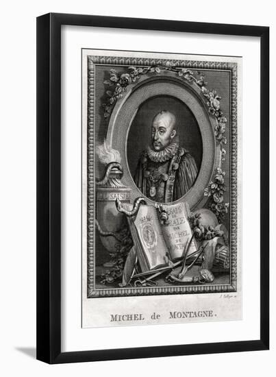Michel De Montagne, 1775-J Collyer-Framed Giclee Print
