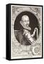 Michel De Montaigne (Litho)-French-Framed Stretched Canvas