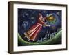 Michel De Nostradamus, Astrologer. Illustration by Patrizia La Porta.-Patrizia La Porta-Framed Giclee Print