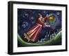 Michel De Nostradamus, Astrologer. Illustration by Patrizia La Porta.-Patrizia La Porta-Framed Giclee Print