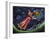 Michel De Nostradamus, Astrologer. Illustration by Patrizia La Porta.-Patrizia La Porta-Framed Giclee Print