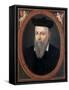 Michel De Nostredame, Called Nostradamus (1503-156)-François Marius Granet-Framed Stretched Canvas
