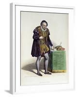 Michel Eyquem De Montaigne-H. Dupont-Framed Giclee Print