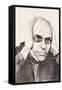 Michel Foucault, 1994-Dinah Roe Kendall-Framed Stretched Canvas