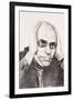 Michel Foucault, 1994-Dinah Roe Kendall-Framed Giclee Print