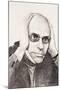 Michel Foucault, 1994-Dinah Roe Kendall-Mounted Giclee Print