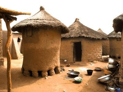 Houses in Djiri Village