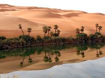 Mafo Lake in the Libyan Desert-Michel Gounot-Photographic Print