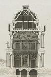 planche 50 (1): coupe du grand salon du château de Clagny en 1678-Michel Hardouin-Mounted Giclee Print