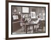 Michel Jacobs and Benson Playing Dominoes, 1907-Byron Company-Framed Giclee Print