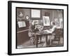 Michel Jacobs and Benson Playing Dominoes, 1907-Byron Company-Framed Giclee Print