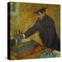 Michel Manzi (1849-1915), Art-Editor, a Friend of the Painter-Edgar Degas-Stretched Canvas