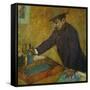 Michel Manzi (1849-1915), Art-Editor, a Friend of the Painter-Edgar Degas-Framed Stretched Canvas