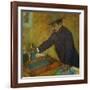 Michel Manzi (1849-1915), Art-Editor, a Friend of the Painter-Edgar Degas-Framed Giclee Print