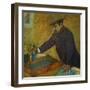 Michel Manzi (1849-1915), Art-Editor, a Friend of the Painter-Edgar Degas-Framed Giclee Print