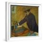 Michel Manzi (1849-1915), Art-Editor, a Friend of the Painter-Edgar Degas-Framed Giclee Print