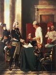 Signing of the Convention of Alexandria after the French Victory at the Battle of Marengo-Michel-martin Drolling-Framed Giclee Print