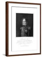 Michel Ney, French Soldier of the Napoleonic Wars, 1817-null-Framed Giclee Print