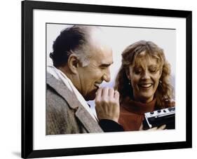 Michel Piccoli and Susan Sarandon ATLANTIC CITY, 1980 directed by LOUIS MALLE (photo)-null-Framed Photo