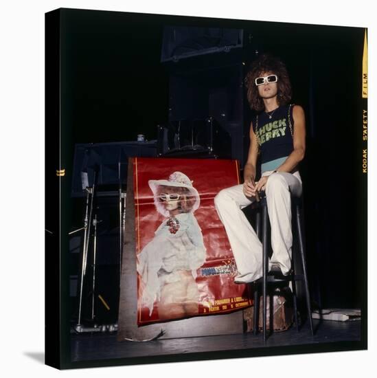 Michel Polnareff at the Olympia, Paris, 27 March 1973-Marcel Begoin-Stretched Canvas