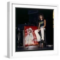 Michel Polnareff at the Olympia, Paris, 27 March 1973-Marcel Begoin-Framed Photographic Print