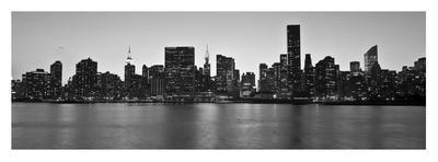 Queensboro Bridge and Manhattan from Brooklyn, NYC-Michel Setboun-Giclee Print
