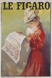 Le Figaro Newspaper-Michel Simonidy-Giclee Print