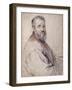 Michelangelo, Believed to Be after Bugiardini or Federico Zuccaro-Sir Anthony Van Dyck-Framed Giclee Print