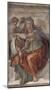 Michelangelo Buonarroti (Ceiling fresco of Creation in the Sistine Chapel, scene in Bezel: The Delp-null-Mounted Poster