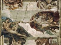 Detail of the Last Judgment, Sistine Chapel, 1534-41-Michelangelo Buonarroti-Giclee Print