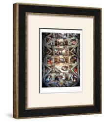 Michelangelo Buonarroti Wall Art At Allposters Sistine Chapel Ceiling And Lunettes 1508 12 By Michelangelo Buonarroti