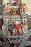 The Sistine Chapel; Ceiling Frescos after Restoration, the Erithrean Sibyl-Michelangelo Buonarroti-Laminated Giclee Print