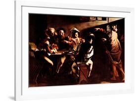 Michelangelo Caravaggio Appeals of St Matthew-Caravaggio-Framed Art Print