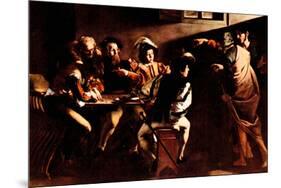 Michelangelo Caravaggio Appeals of St Matthew-Caravaggio-Mounted Art Print