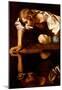 Michelangelo Caravaggio (Narzis) Art Poster Print-null-Mounted Poster